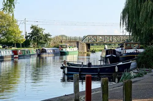 The River Great Ouse in Ely